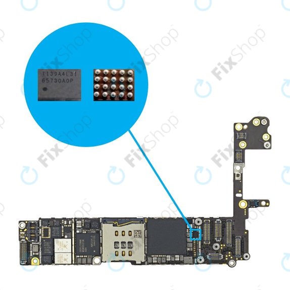 Дисплей IC за iPhone 5S, 6, 6 Plus, 6S, 6S Plus, 7, 7 Plus, 8, 8 Plus, 65730A0P