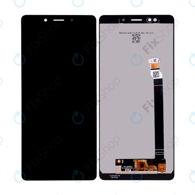 дисплей за Sony Xperia L3, Тъчскрийн без рамка, TFT