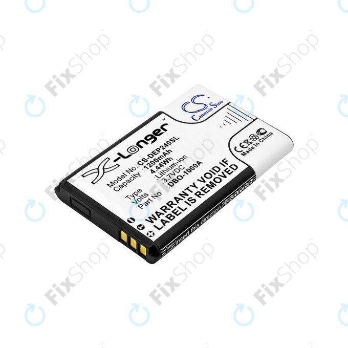 Батерия за Doro 1370, 1372, 2404, 6040, 1200mAh, Li-ion, 3.7V, DBO-1000A, HQ