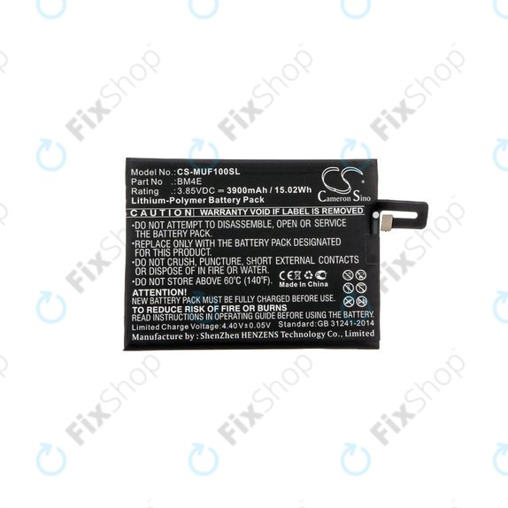 Батерия за Pocophone M1805e10a, Pocophone Poco F1, 3900mAh, Li-Pol, 3.85 V, BM4E, HQ