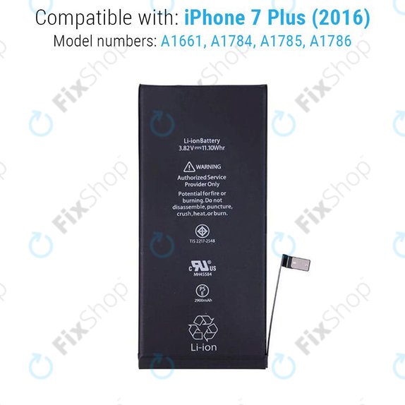 Батерия за iPhone 7 Plus, 2900mAh, Service Pack