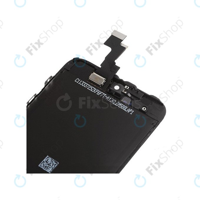 Дисплей за iPhone 5S, SE, Black, Тъчскрийн с рамка