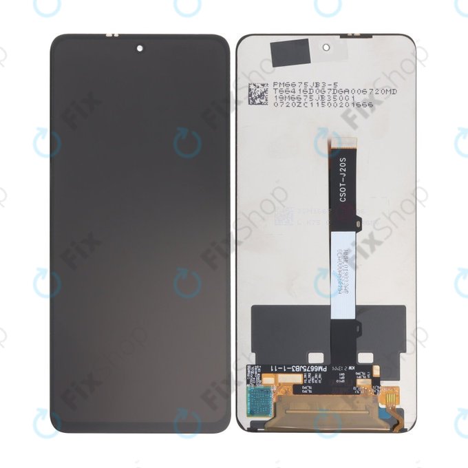 дисплей за Xiaomi Redmi Note 9 Pro 5G M2007J17C, Тъчскрийн без рамка, TFT