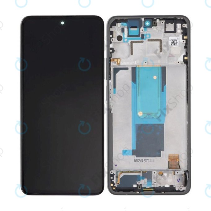 дисплей OLED за Xiaomi Redmi Note 11 Pro+ 5G 21091116UG, Тъчскрийн и рамка, Mysterious Black
