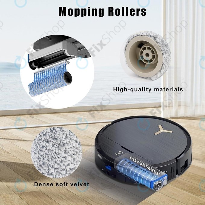 Моп валяк за Ecovacs Deebot X9 Pro Omni, X9 Pro, X8 Pro Omni, X8 Omni, T80 Omni, T80