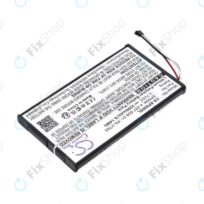 Батерия за Sony PS Vita, 2200mAh, Li-Pol, 3.7V, SP65M, HQ