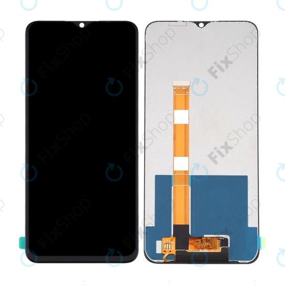 дисплей за Realme C12 RMX2189, Тъчскрийн без рамка, TFT