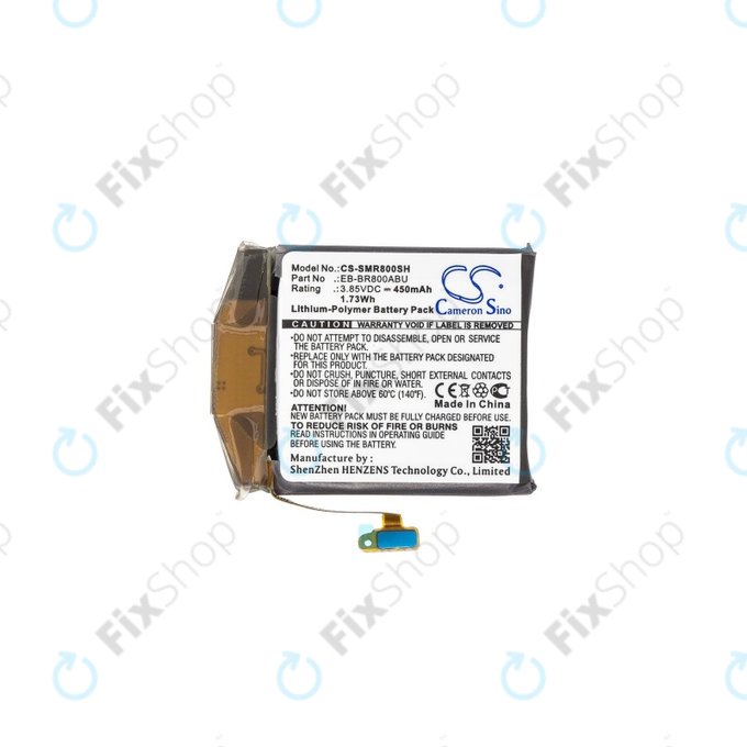 Батерия за Samsung Galaxy Watch 46mm R800, 450mAh, Li-Pol, 3.85 V, EB-BR800ABU, HQ