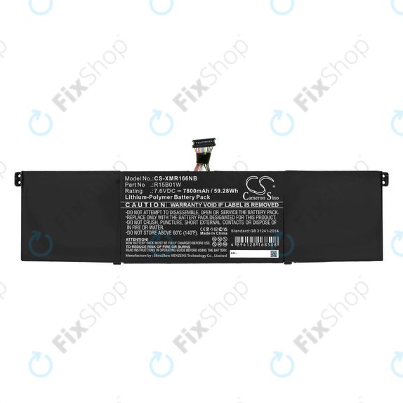 Батерия за Xiaomi Mi Pro 15.6 i3, i5, i6, 7800mAh, Li-Pol, 7.6V, R15B01W, HQ