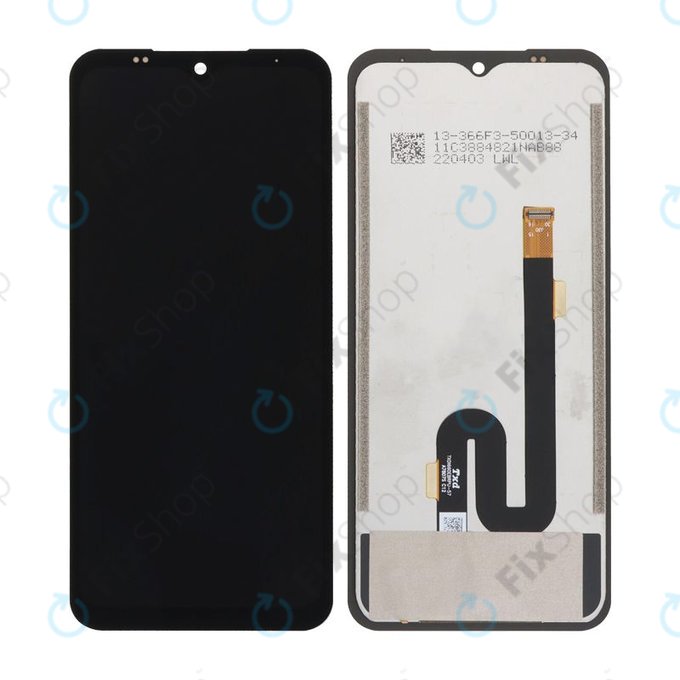 дисплей за Ulefone Armor 21, Тъчскрийн без рамка, TFT