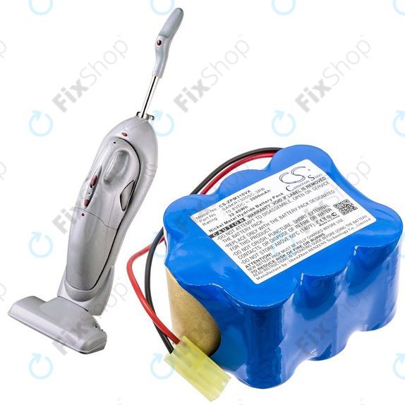 Батерия за Zepter LMG-310, 9P-130, 3000mAh, Ni-MH, 10.8V, SA9KR1300SC-3RB, HQ