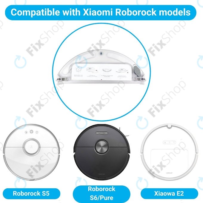 Резервоар за вода за Xiaomi Roborock S5 (Mijia 1S), S6, S6 Pure, Xiaowa E2