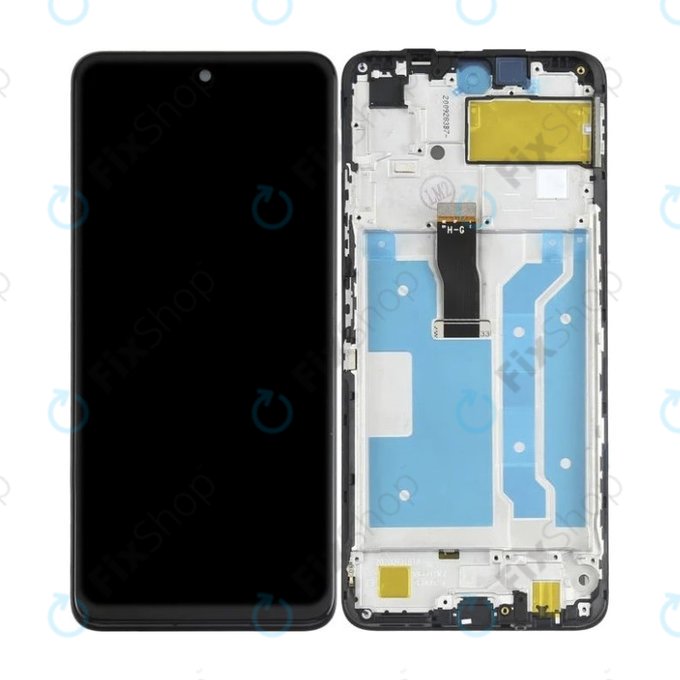 дисплей за Huawei P Smart (2021), Тъчскрийн и рамка, Midnight Black, TFT