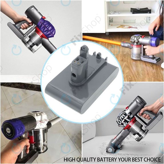 Батерия за Dyson DC31, DC34, DC35, DC44, DC45, DC56, 1500mAh, Li-Ion, 22.2V, 965557-03, HQ