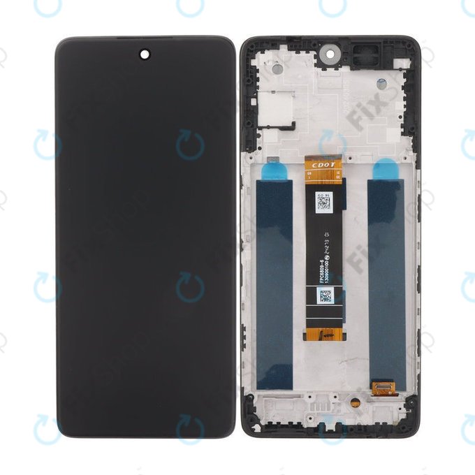 Дисплей за TCL 50 Pro NxtPaper, Matte Black, Тъчскрийн с рамка