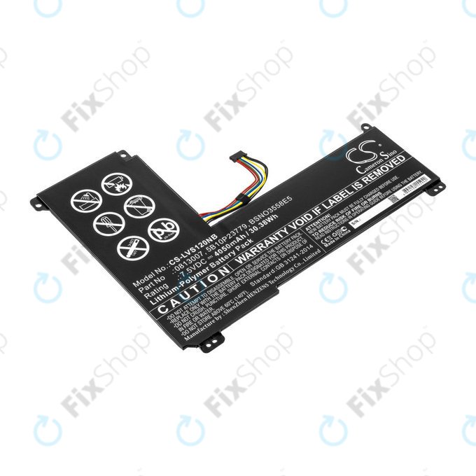 Батерия за Lenovo IdeaPad 120S, 4050mAh, Li-Pol, 7.5V, 0813007, HQ