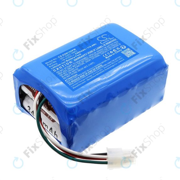 Батерия за Ecovacs BAIZE, G1-800, GX-600, GOAT G1, 6400mAh, Li-Ion, 18.5V, 201-2201-0903, HQ