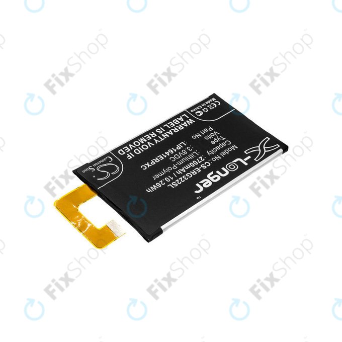 Батерия за Sony Xperia XA1 Ultra G3221, 2700mAh, Li-Pol, 3.8 V, LIP1641ERPXC, HQ