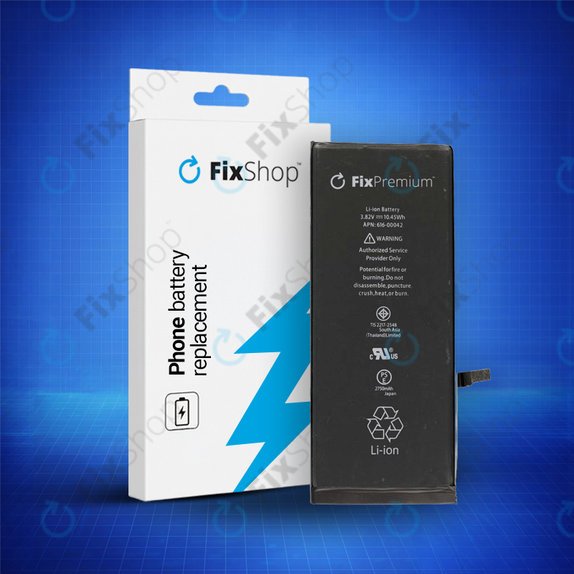 Батерия за iPhone 6S Plus, 2750mAh, FixPremium