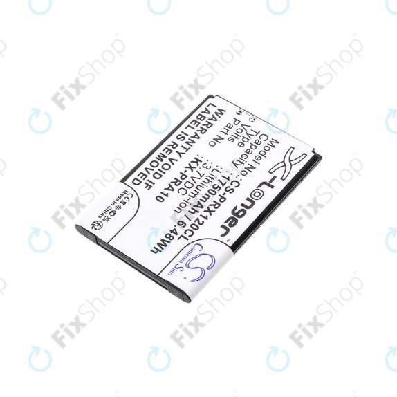 Батерия за Panasonic KX-PRX110, 120, 150, 1750mAh, Li-Ion, 3.7V, KX-PRA10, HQ