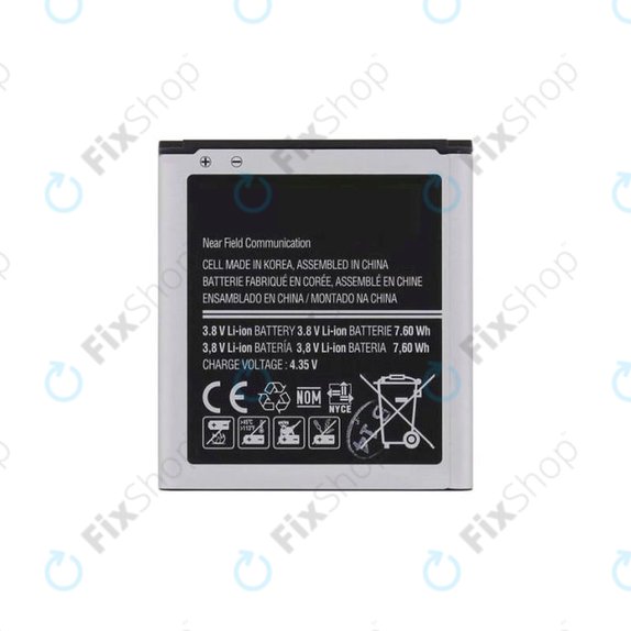 Батерия за Samsung Ace 4, Ace Style, S4 Mini, S4 Mini Plus, EB-BG357BBE, B500AE, 1900mAh