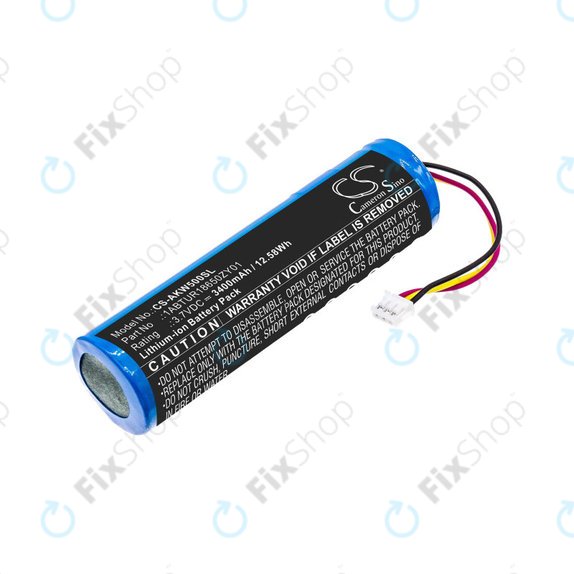 Батерия за Akai 5000 Solo, Ewi 5000, 3400mAh, Li-Ion, 3.7V, 1ABTUR18650ZY01, HQ