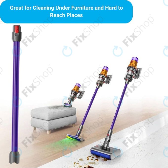 Смукателна тръба за Dyson V12, лилав, Purple