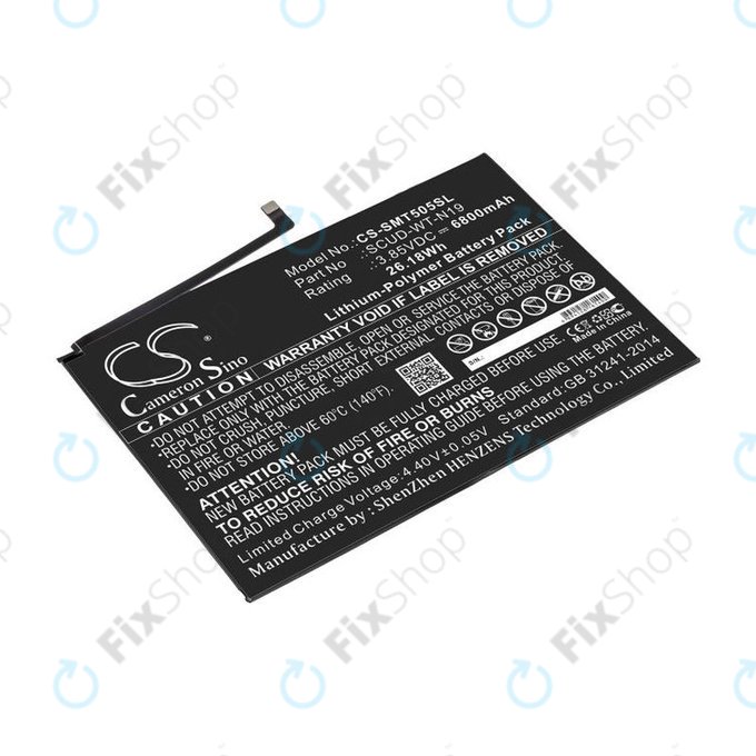 Батерия за Samsung Galaxy Tab A7, 6800mAh, Li-Pol, 3.85V, SCUD-WT-N19, HQ