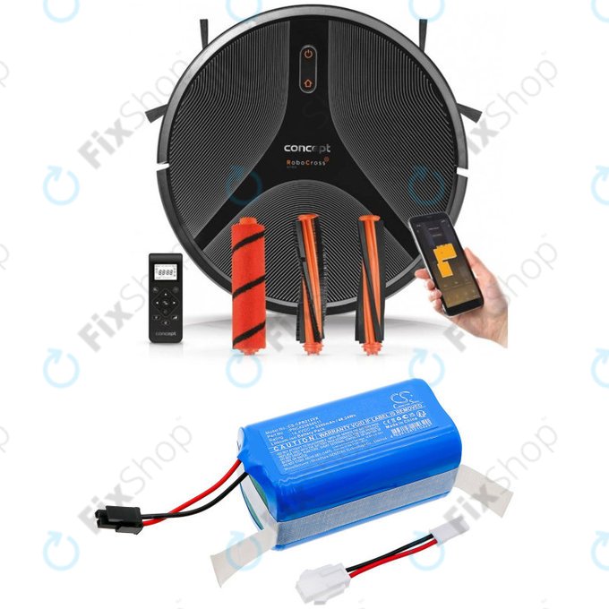 Батерия за Concept VR2020, VR2110, VR3105, 3350mAh, Li-Ion, 14.4V, PNC423894511, HQ