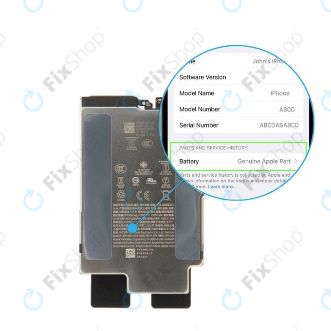 Батерия за iPhone Air, 3149mAh, 661-55235, Genuine Apple