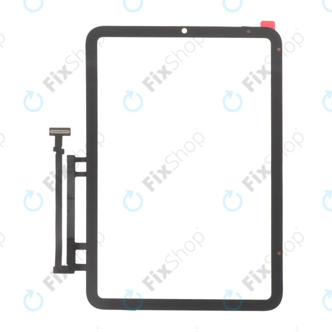 Тъчскрийн с лепило за iPad Mini 6, Mini (2024), Black