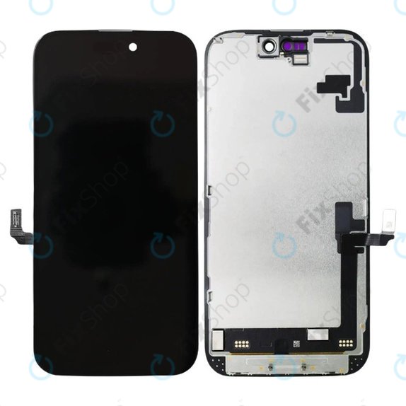 Дисплей Soft OLED за iPhone 16, Тъчскрийн с рамка, DIAGNOSTIC