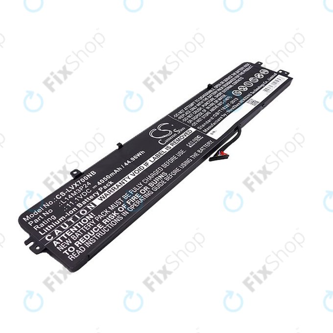 Батерия за Lenovo Ideapad 700, Legion Y520, R720, 4050mAh, Li-Ion, 11.1V, L14M3P24, HQ