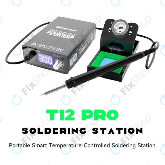Дигитална поялна станция Mechanic T12 Pro, Black