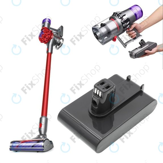 Батерия за Dyson DC31, DC34, DC35, DC44, 1500mAh, Li-Ion, 22.2V, 17083-2811, HQ