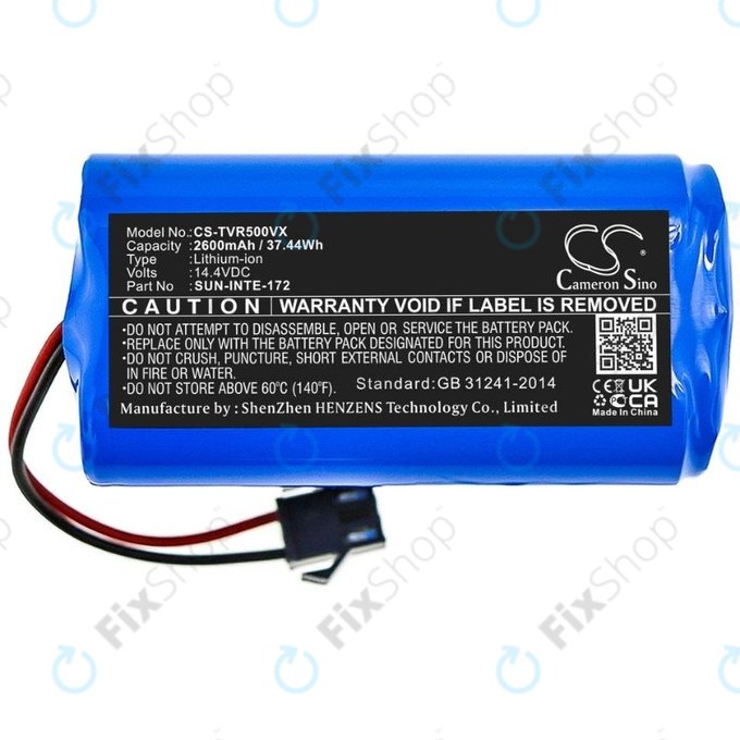 Батерия за Lefant M210, M210P, M213, M1, SUN-INTE-172, Li-Ion 14.4V 2600mAh, HQ
