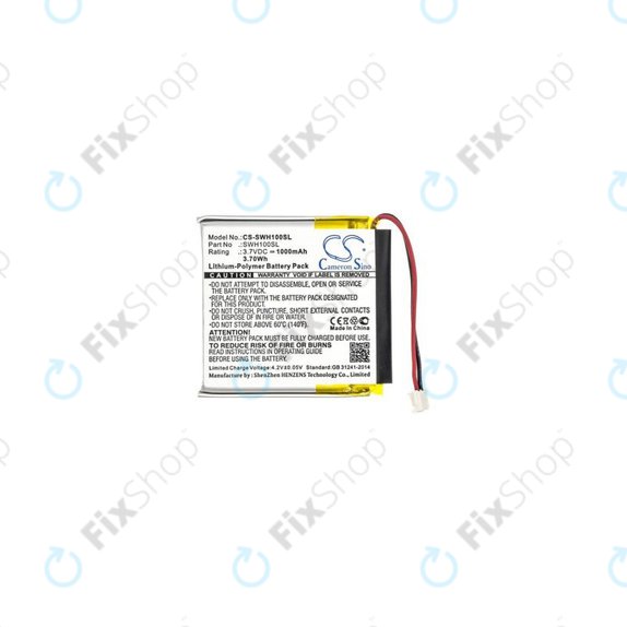 Батерия за Sony WH-1000MX4, LIS1662HNPC, 1000mAh, HQ