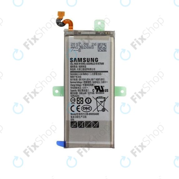 Батерия за Samsung Note 8 N950FD, EB-BN950ABE, EB-BN950ABA, 3300mAh, GH82-15090A, Genuine Service Pack