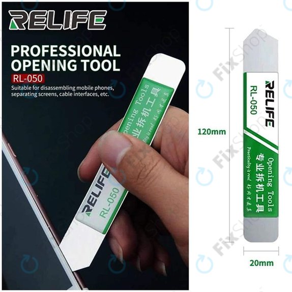 Метален инструмент за отваряне на телефони и таблети, Relife RL-050
