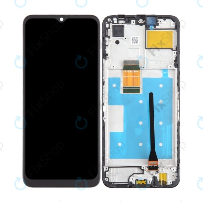 дисплей за Honor 70 Lite, Тъчскрийн и рамка, Midnight Black, TFT