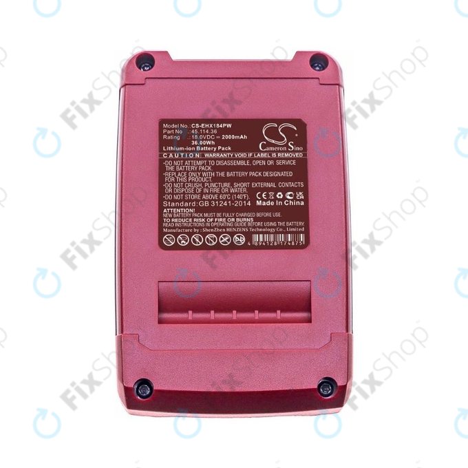 Батерия за Einhell 18V, 45.114.36 Li-Ion 18.0V, 2000mAh, HQ