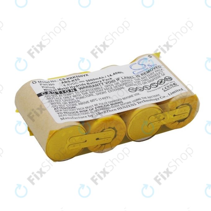 Батерия за Kärcher K50, K85, ABS-K55, Ni-MH 4.8V 3000mAh, HQ