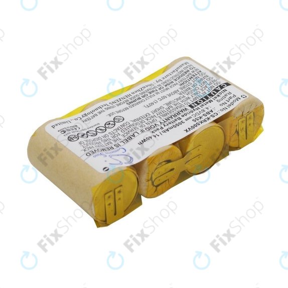 Батерия за Kärcher K50, K85, ABS-K55, Ni-MH 4.8V 3000mAh, HQ
