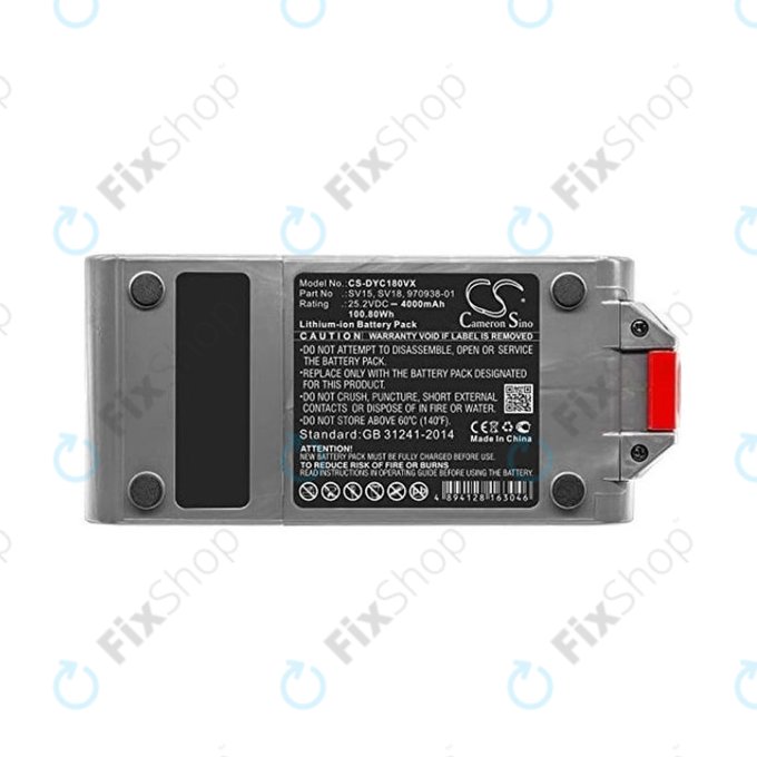 Батерия за Dyson V11, V15, SV15, SV18, 970938-01, Li-Ion 25.2V 4000mAh, HQ