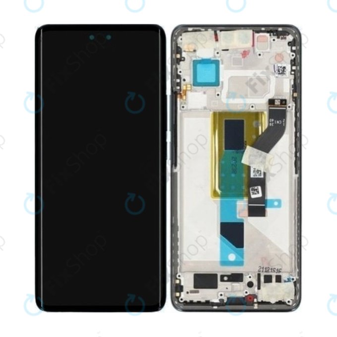 дисплей OLED за Xiaomi 13 Lite, Тъчскрийн и рамка, черен, Black