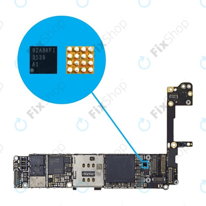 IC контролер за подсветка 4020 за iPhone 6S, 6S Plus, SE