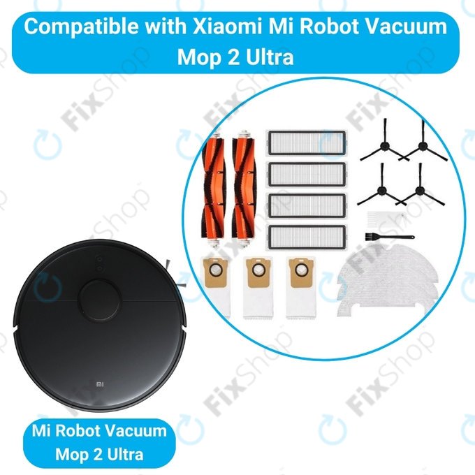 Разширен комплект за Xiaomi Mi Robot Vacuum Mop 2 Ultra