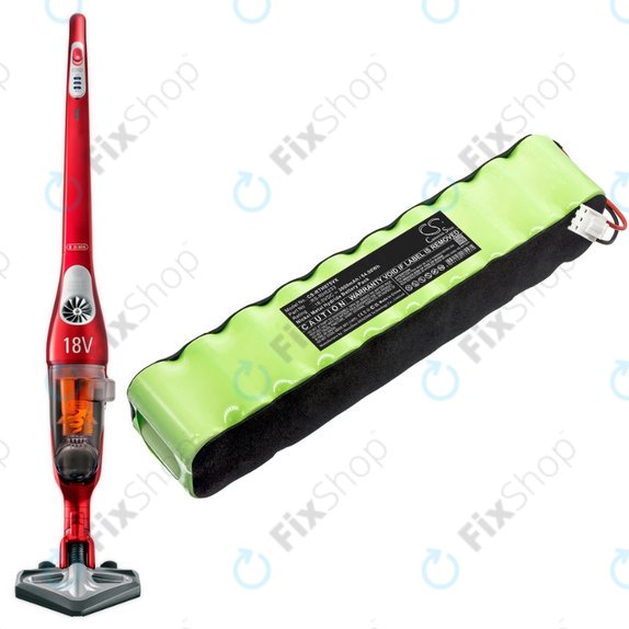 Батерия за Rowenta Air Force Extreme RH-series, Tefal TY-series, RS-RH5233, Ni-MH 18.0V 3000mAh, HQ