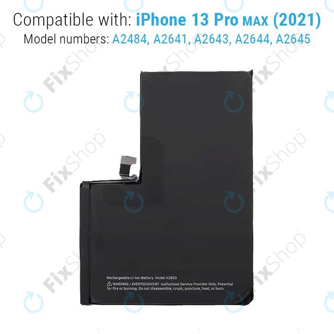 Батерия за iPhone 13 Pro Max, 4352mAh, A2653, Service Pack