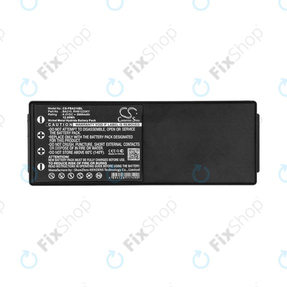 Батерия за HBC Radiomatic BA, 2000mAh, Ni-MH, 6V, RHB1220KY, HQ